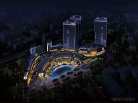 昆明舒鉑廣場景觀照明設(shè)計