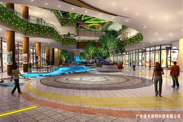佛山恒福國際商業(yè)內街照明設計